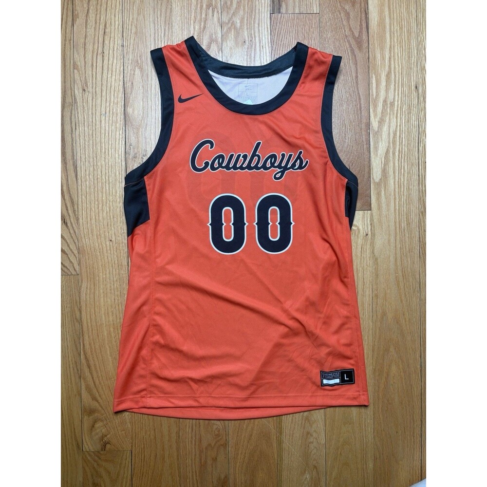 Nike Men’s Oklahoma Cowboys Digital Layup Basketball Jersey Sz. Large NEW DZ4657